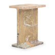 Classic Home Delaney Marble Rectangle Accent Table