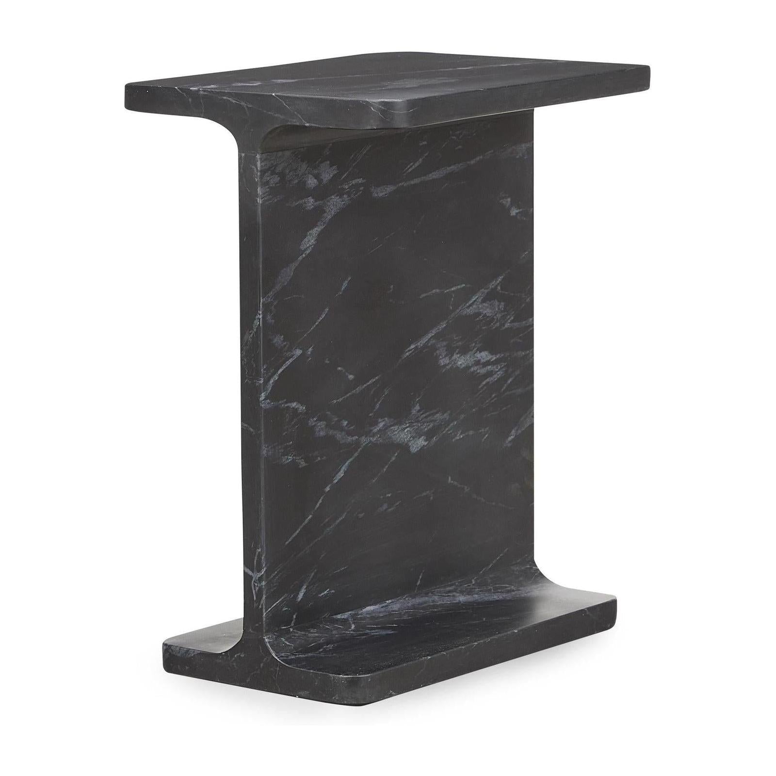 Classic Home Delaney Marble Rectangle Accent Table