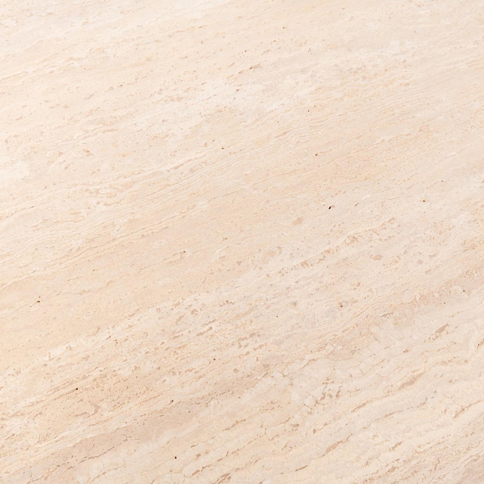 Classic Home Malani Travertine Round Dining Table