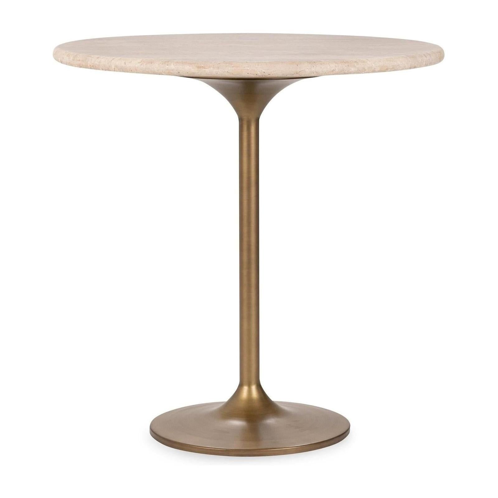 Classic Home Malani Travertine Gathering Table LTS