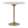 Classic Home Malani Travertine Gathering Table LTS
