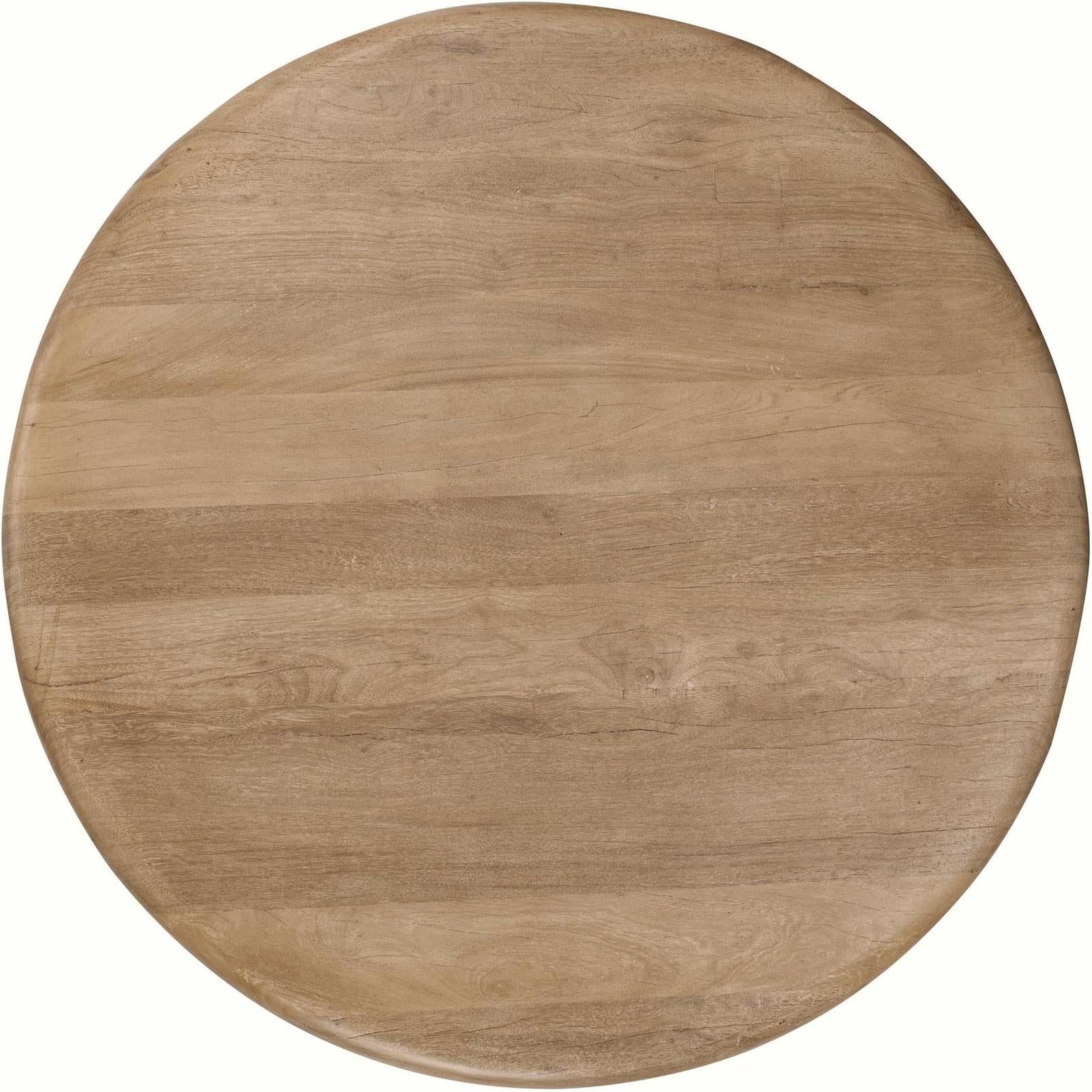 Classic Home Ilaria Reclaimed Wood Round Coffee Table