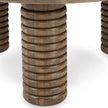 Classic Home Ilaria Reclaimed Wood Round Coffee Table