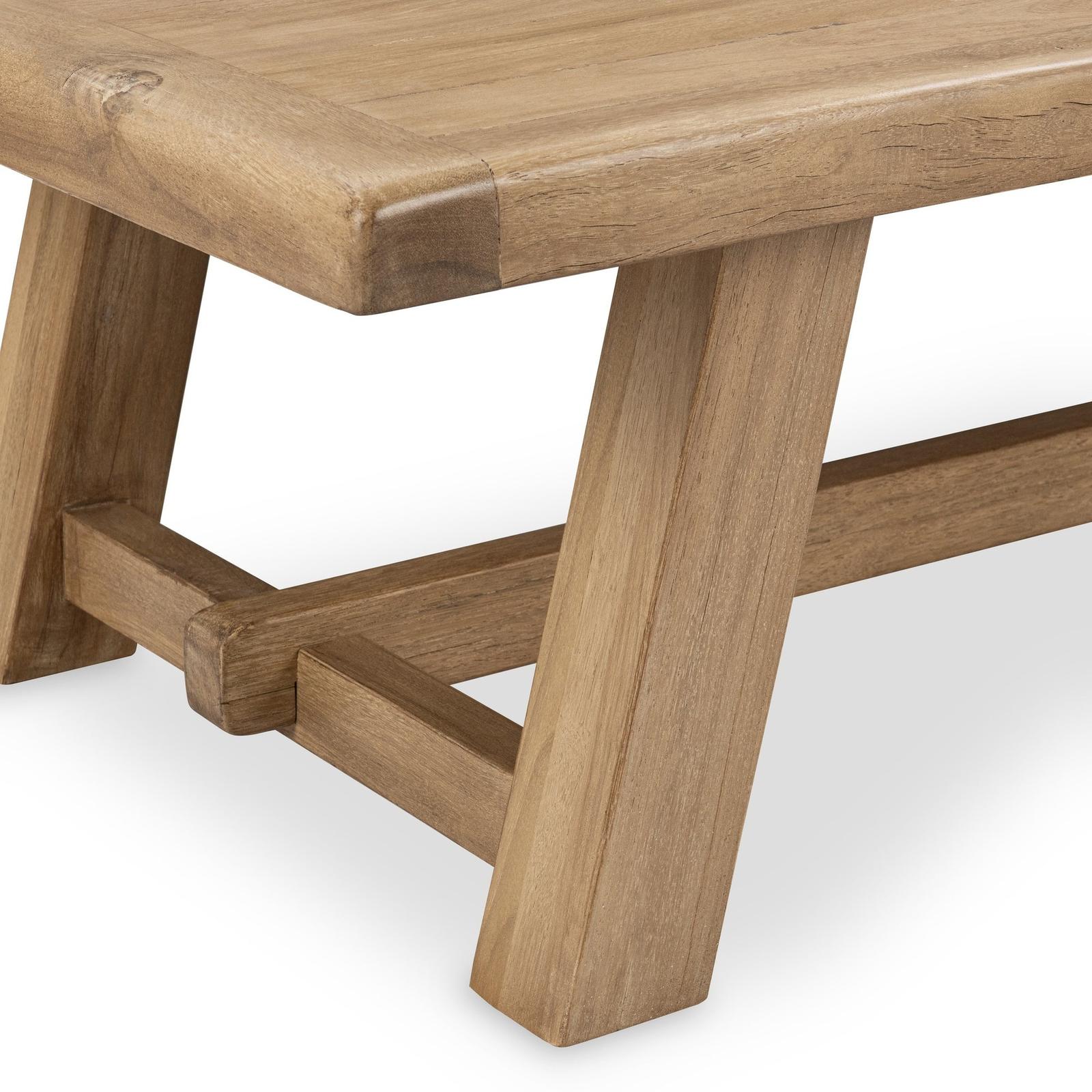 Classic Home Valen Reclaimed Wood Coffee Table