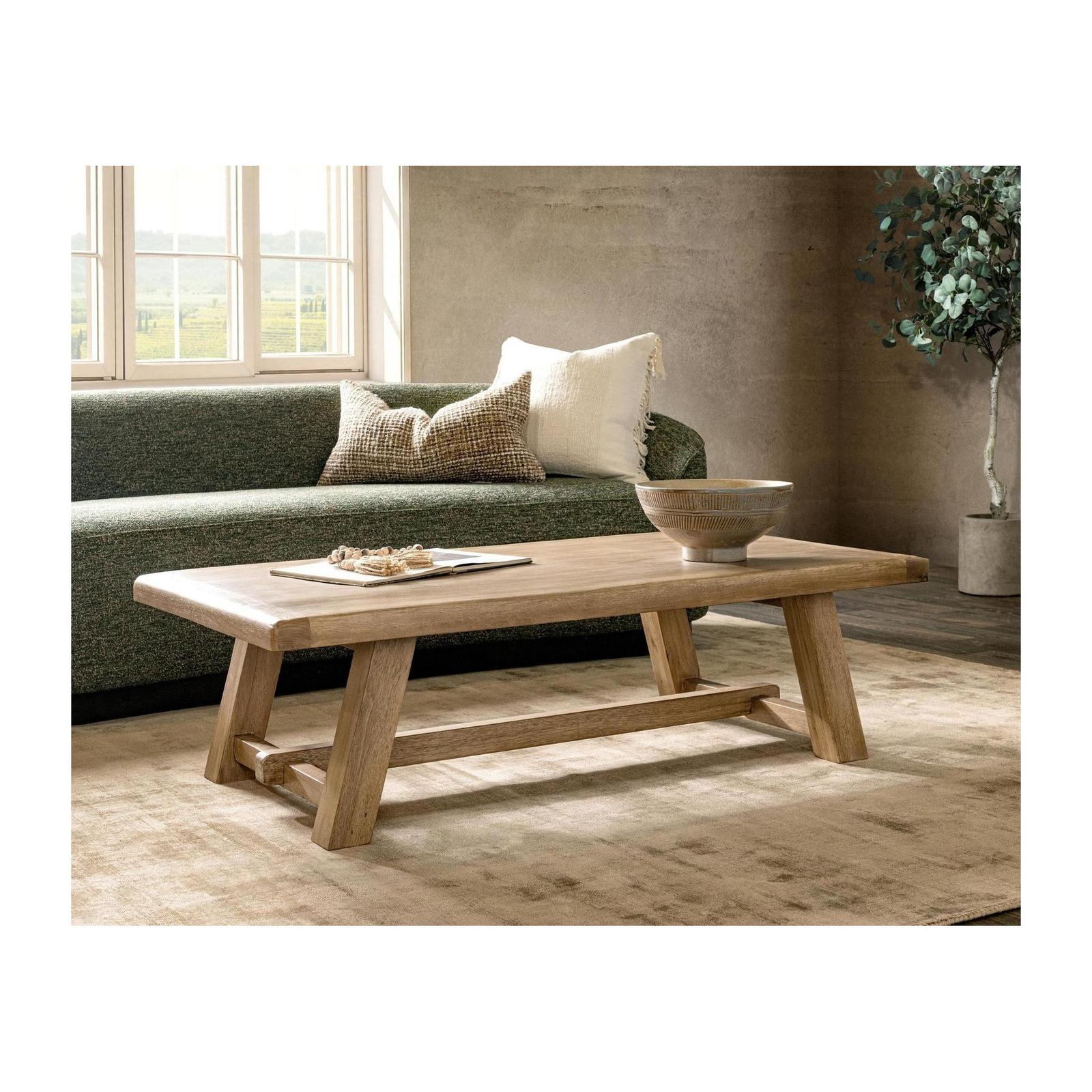 Classic Home Valen Reclaimed Wood Coffee Table