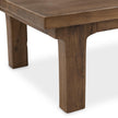 Classic Home Carmel Reclaimed Wood Rectangle Coffee Table