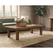 Classic Home Carmel Reclaimed Wood Rectangle Coffee Table