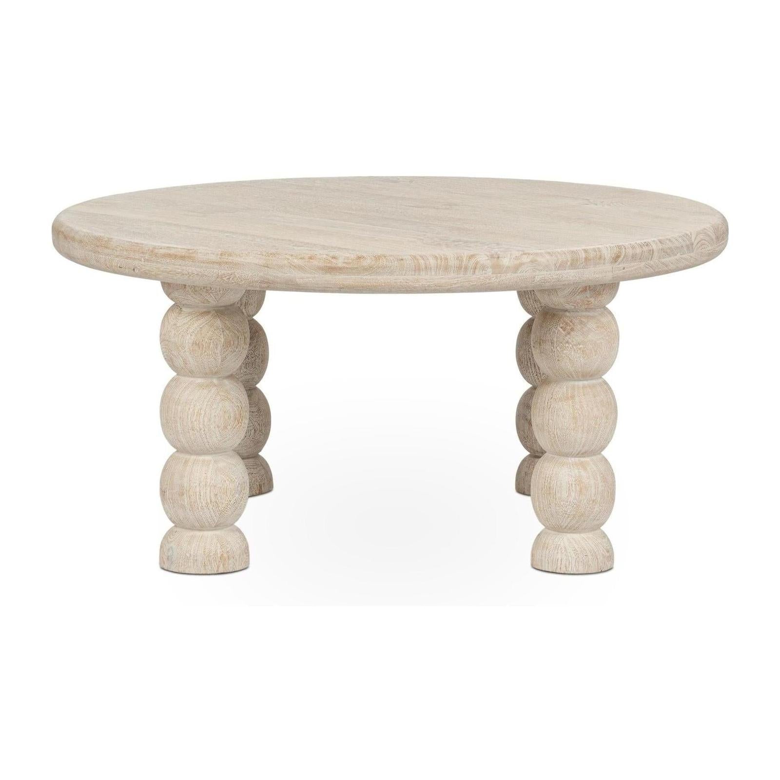 Classic Home Adir Round Coffee Table