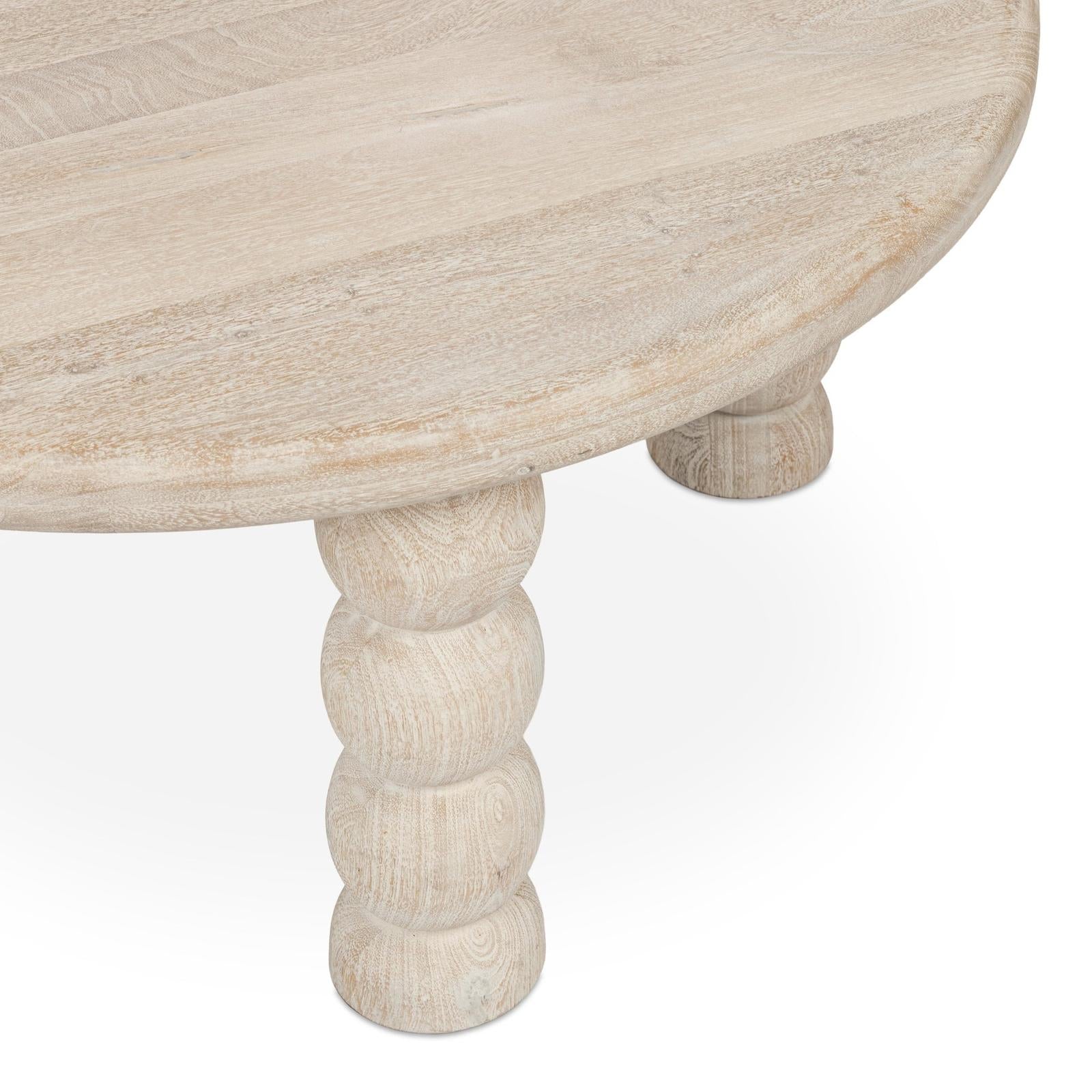 Classic Home Adir Round Coffee Table