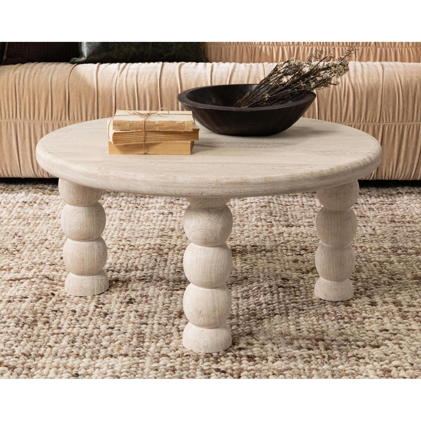 Classic Home Adir Round Coffee Table