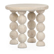 Classic Home Adir Solid Wood Round End Table