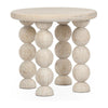 Classic Home Adir Solid Wood Round End Table