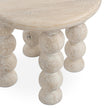 Classic Home Adir Solid Wood Round End Table