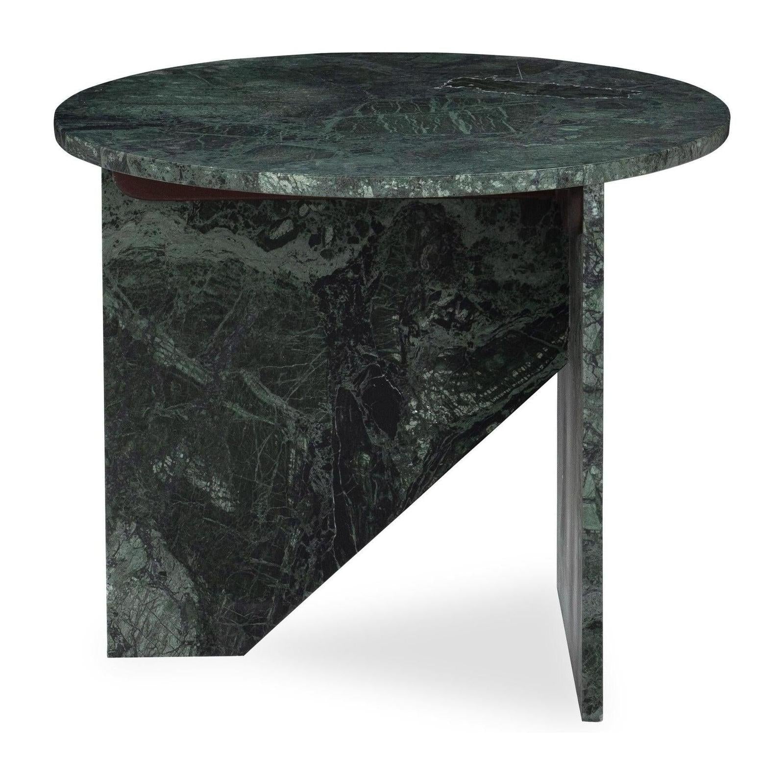 Classic Home Briley Marble Round Accent Table Large