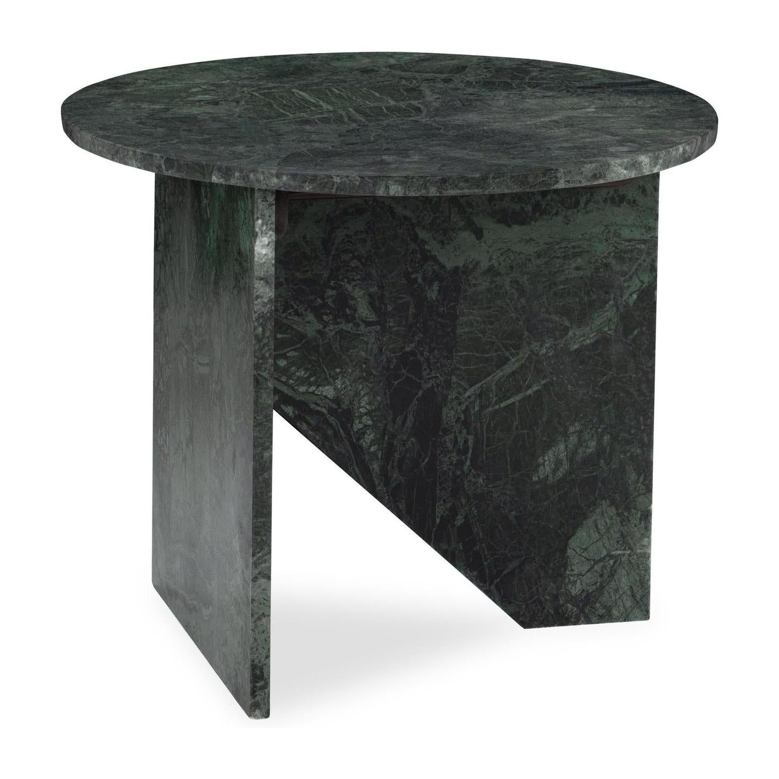 Classic Home Briley Marble Round Accent Table Large