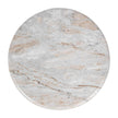 Classic Home Huxley Marble Round Accent Table