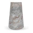 Classic Home Huxley Marble Round Accent Table