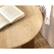 Classic Home Idella Travertine Round End Table
