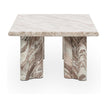 Classic Home Bowman Marble Rectangular Coffee Table