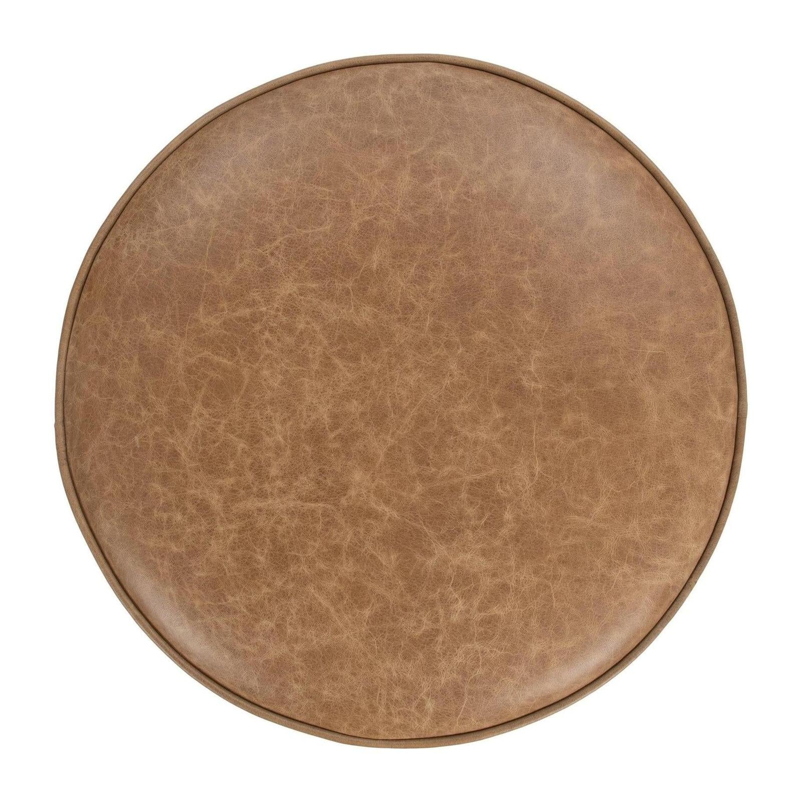 Classic Home Clair Round Accent Stool