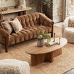 Classic Home Montengo Oval Coffee Table