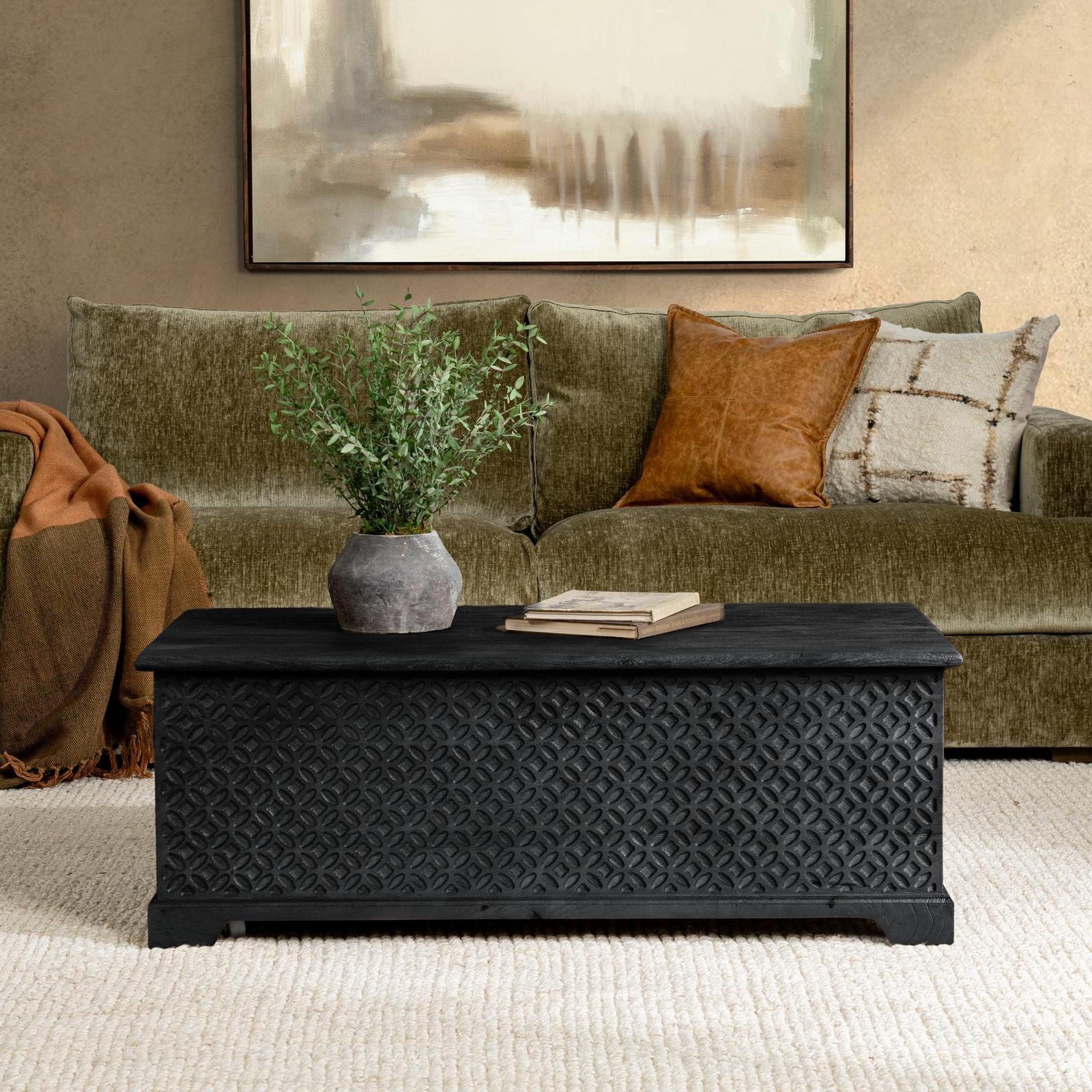 Classic Home Hollis Lift-Top Coffee Table
