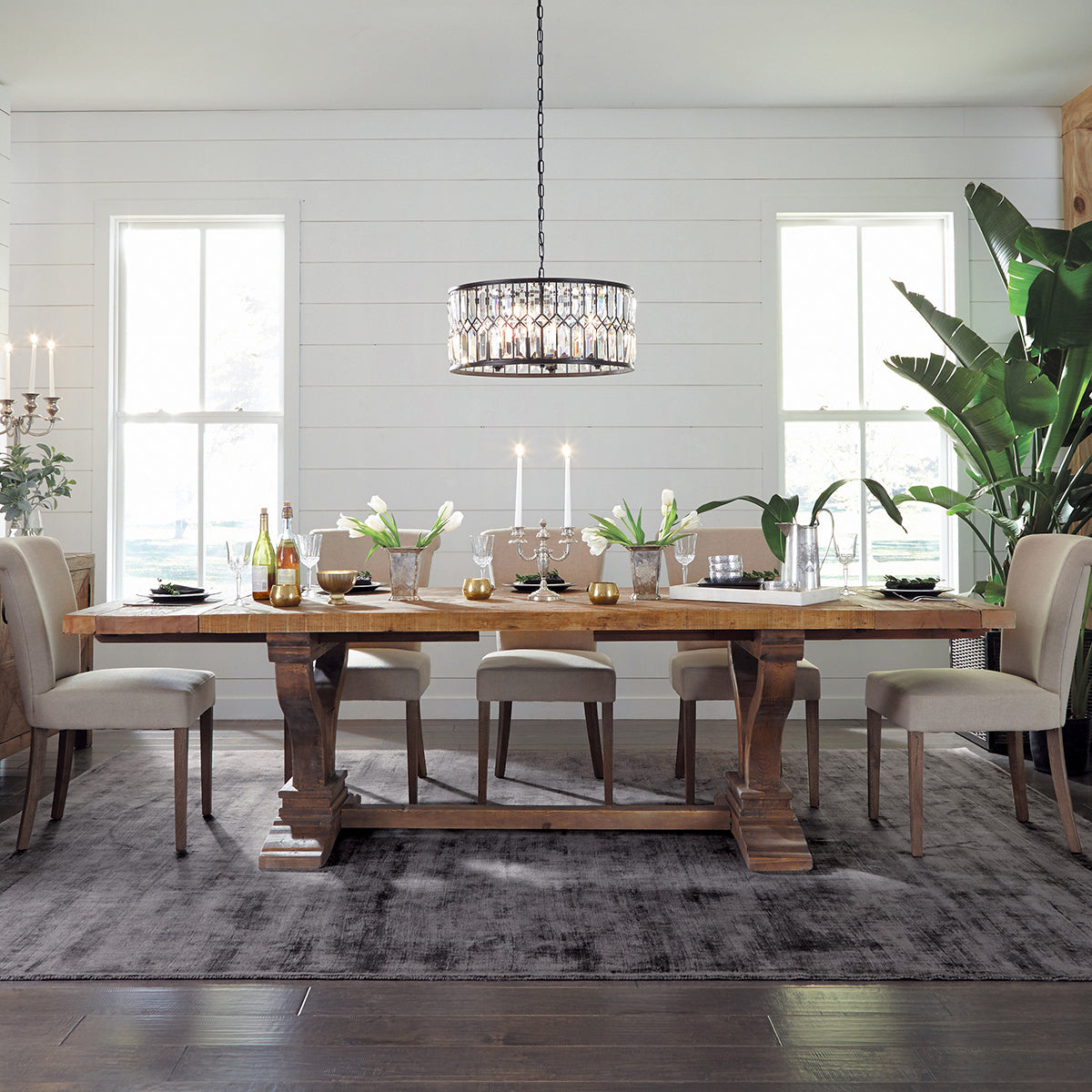 Classic Home Alexander Extending Dining Table