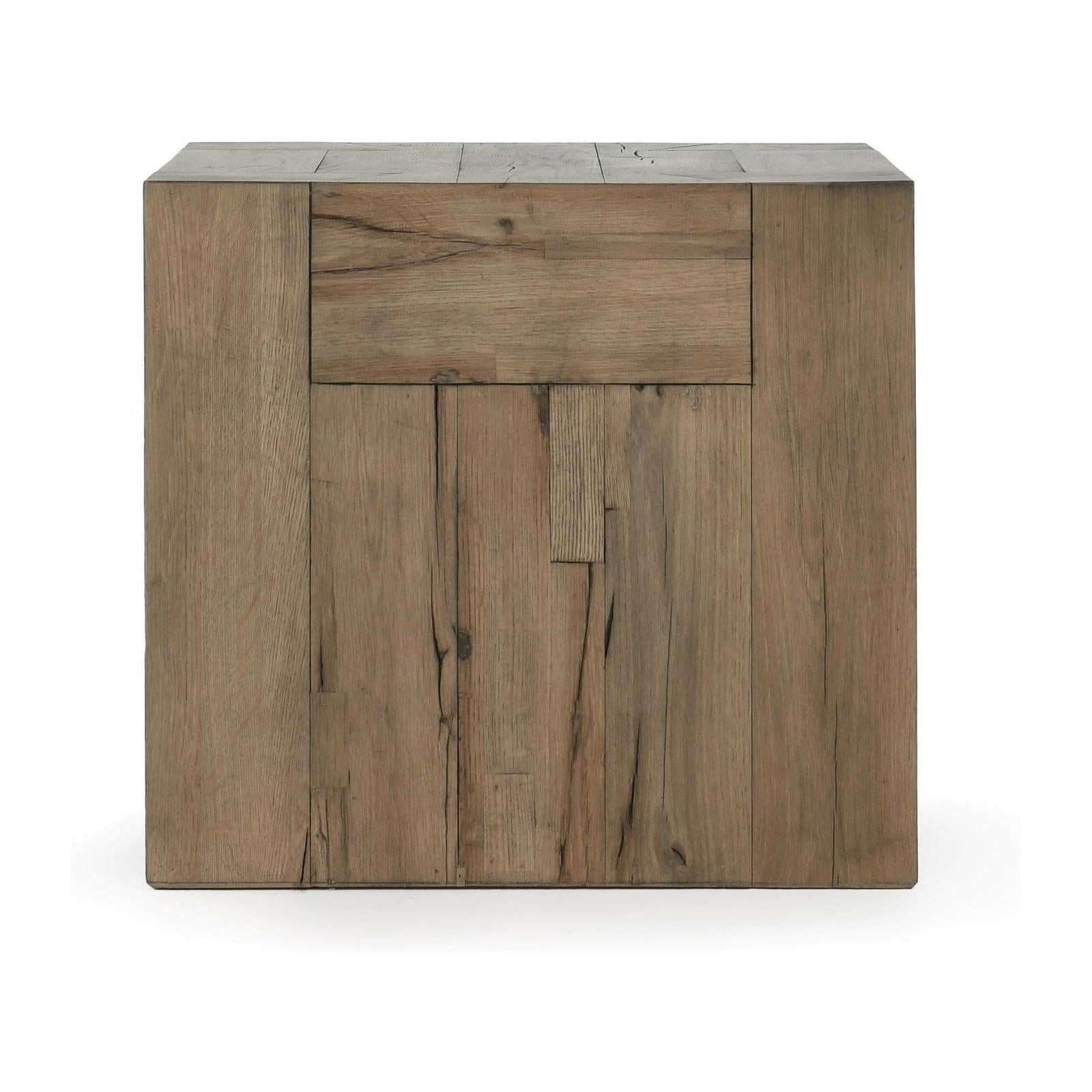 Classic Home Bristol Solid Wood Square End Table