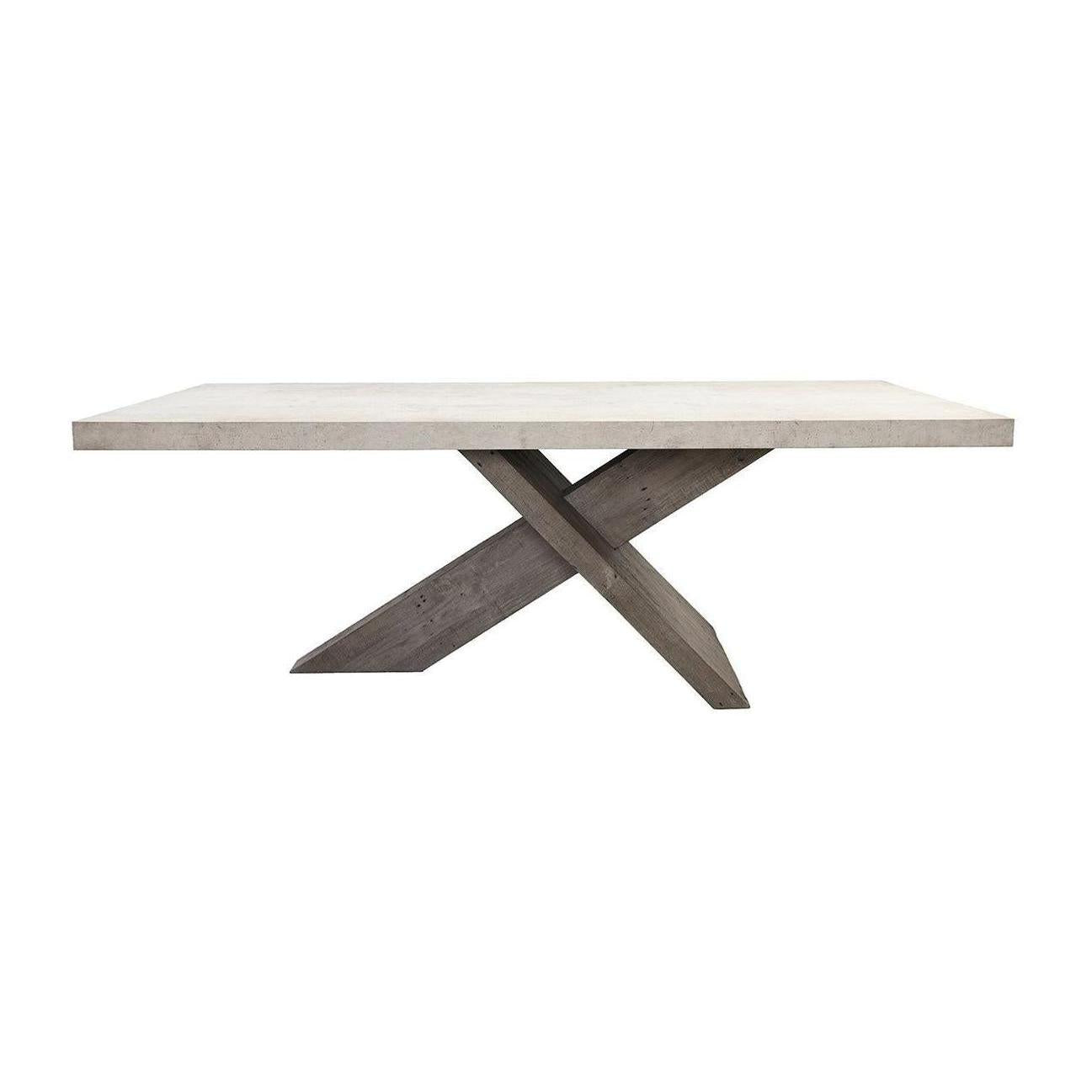 Classic Home Durant Solid Wood Rectangle Dining Table