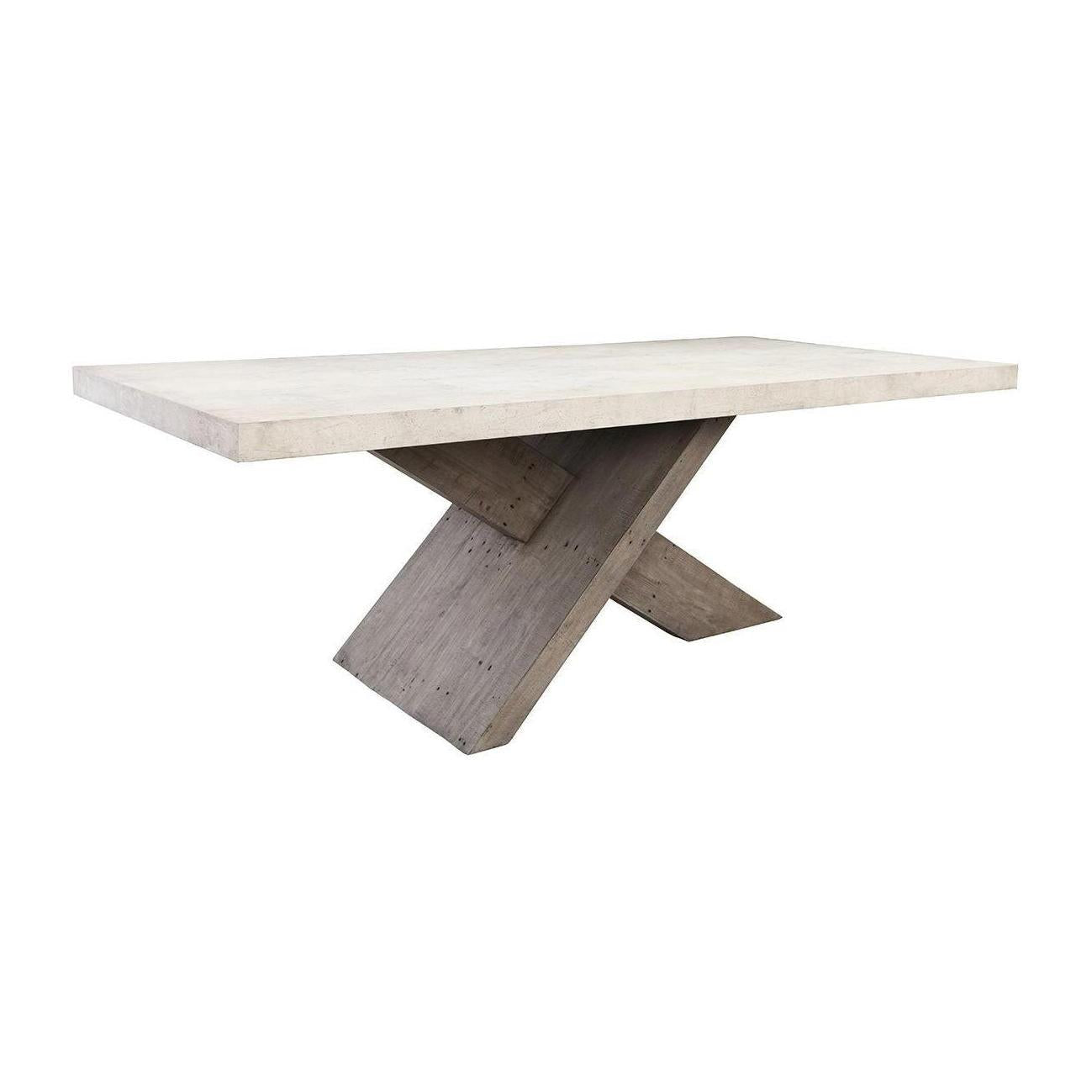 Classic Home Durant Solid Wood Rectangle Dining Table
