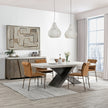 Classic Home Durant Solid Wood Rectangle Dining Table