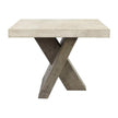 Classic Home Durant Solid Wood Rectangle End Table