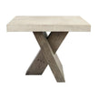 Classic Home Durant Solid Wood Rectangle End Table