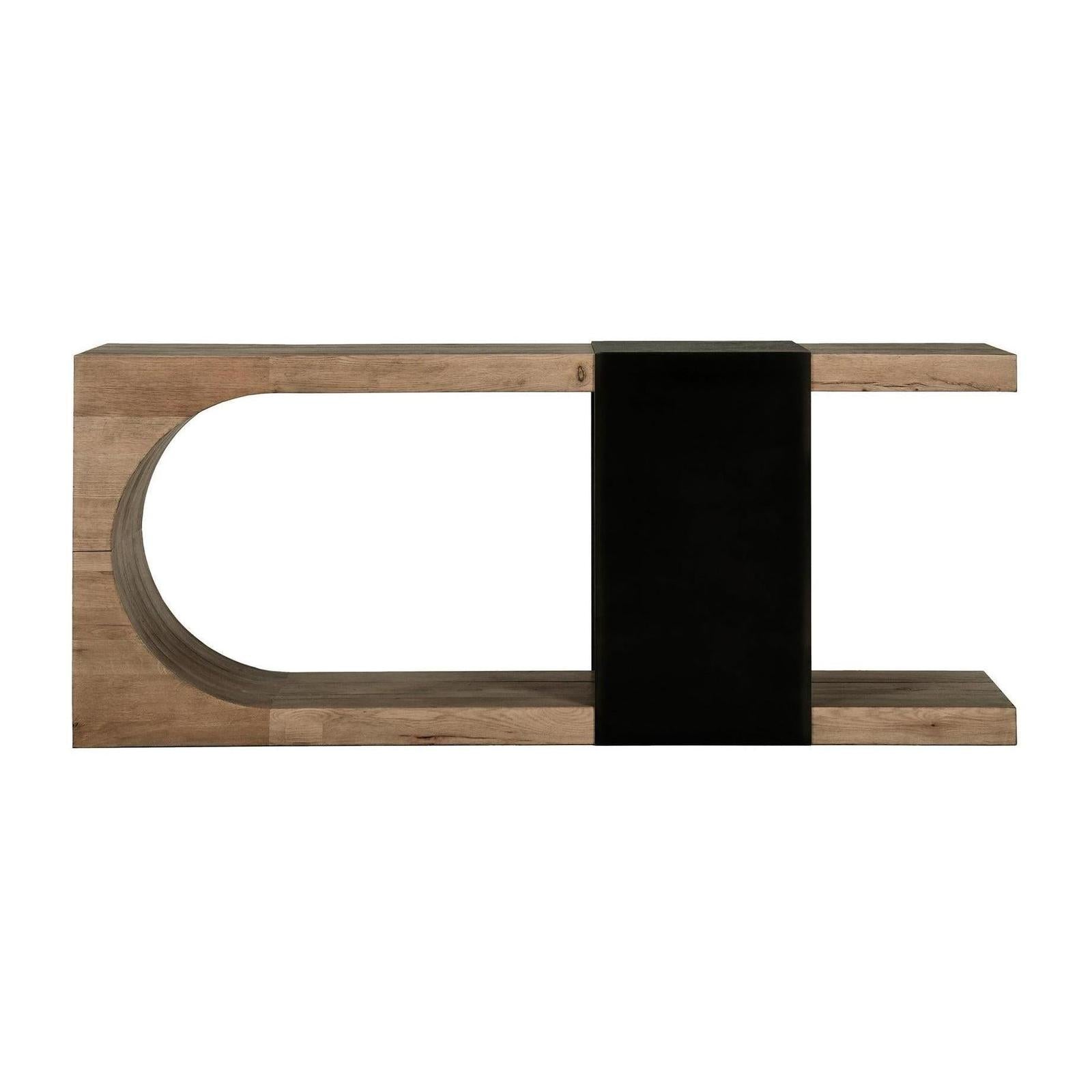 Classic Home Danica Solid Wood Rectangle Console Table