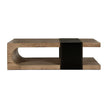 Classic Home Danica Solid Wood Rectangle Coffee Table