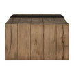 Classic Home Danica Solid Wood Rectangle Coffee Table