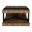 Classic Home Danica Solid Wood Rectangle Coffee Table