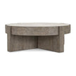Classic Home Sonoma Solid Wood Round Coffee Table