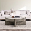 Classic Home Sonoma Solid Wood Round Coffee Table