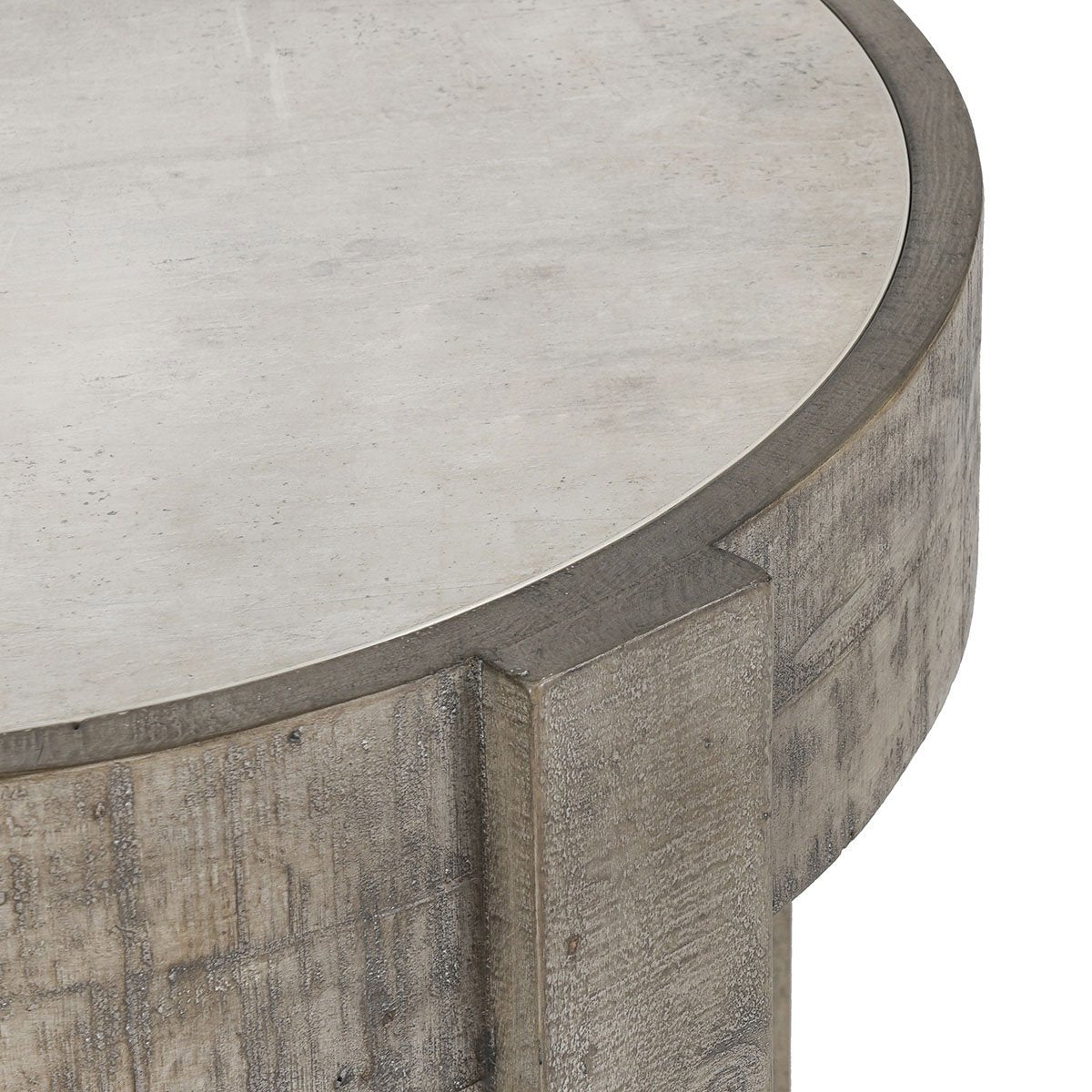 Classic Home Sonoma Solid Wood Round End Table