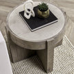 Classic Home Sonoma Solid Wood Round End Table