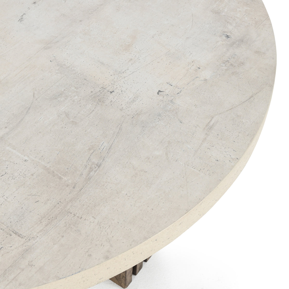 Classic Home Aspen Solid Wood Round Coffee Table