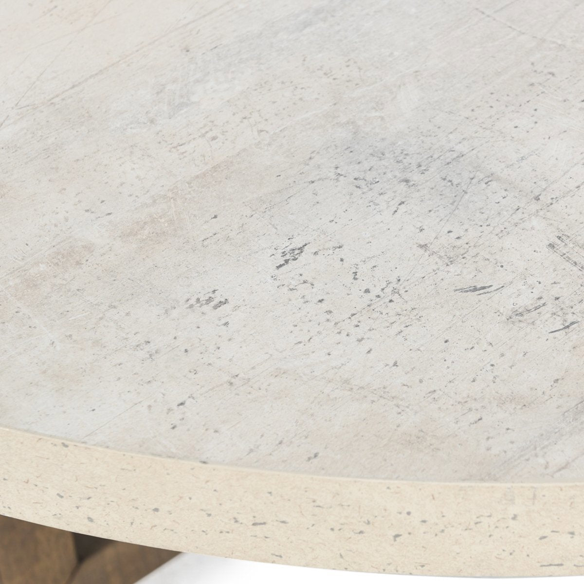 Classic Home Aspen Solid Wood Round Coffee Table