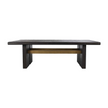 Classic Home Larson Solid Wood Rectangle Dining Table Clearance