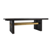 Classic Home Larson Solid Wood Rectangle Dining Table Clearance