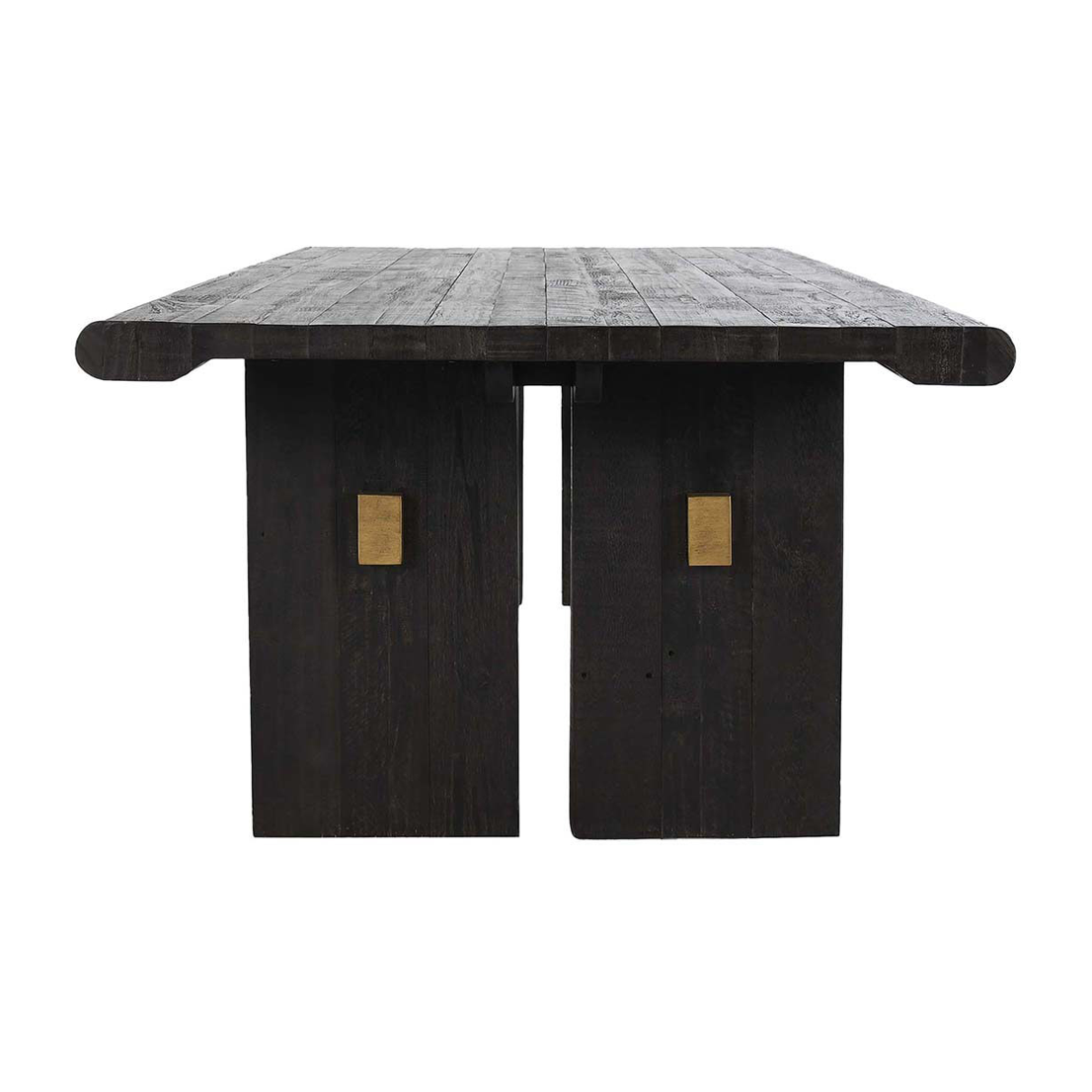 Classic Home Larson Solid Wood Rectangle Dining Table Clearance