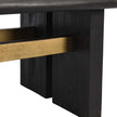 Classic Home Larson Solid Wood Rectangle Dining Table Clearance