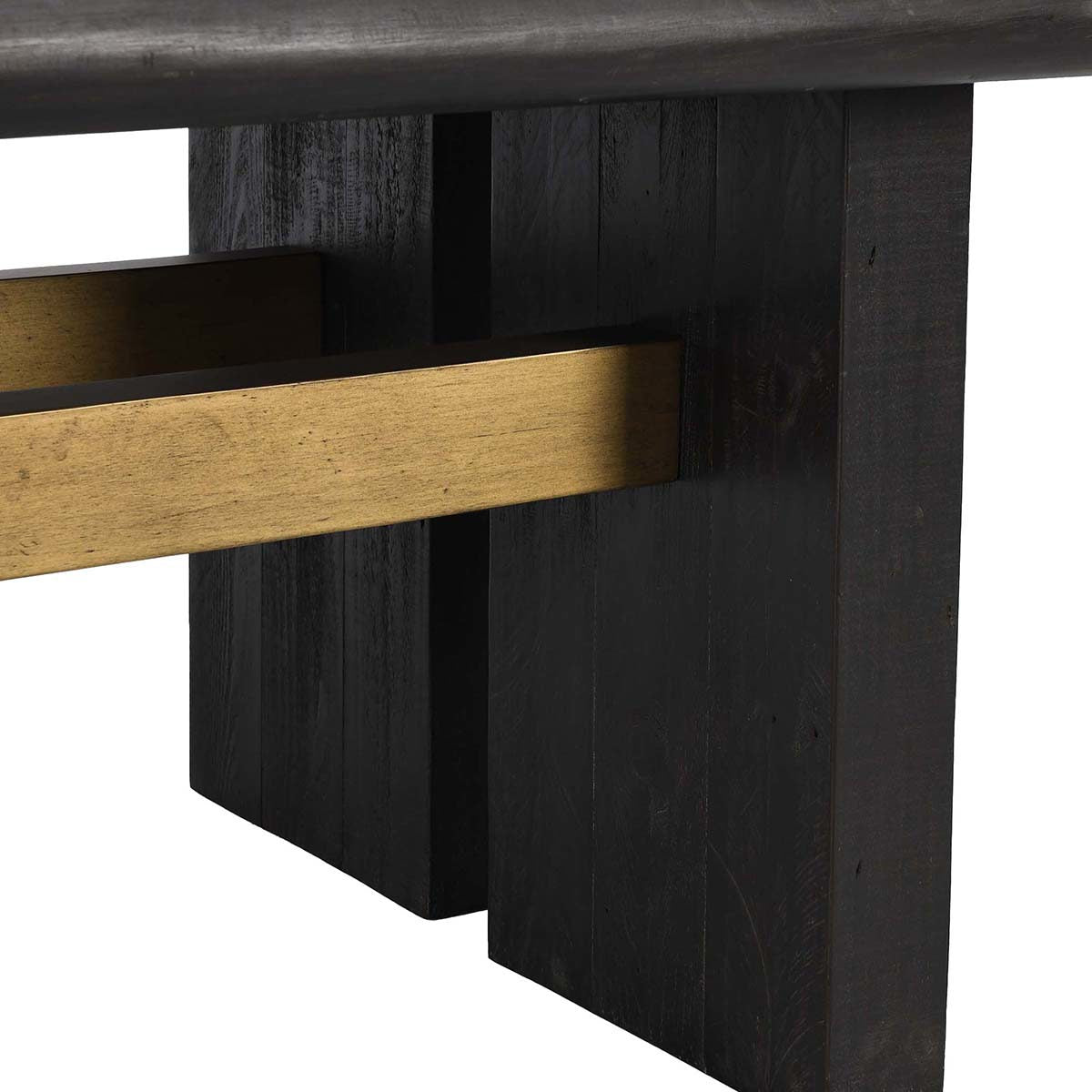 Classic Home Larson Solid Wood Rectangle Dining Table Clearance
