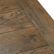 Classic Home Troy Solid Wood Rectangle Coffee Table