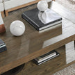 Classic Home Troy Solid Wood Rectangle Coffee Table